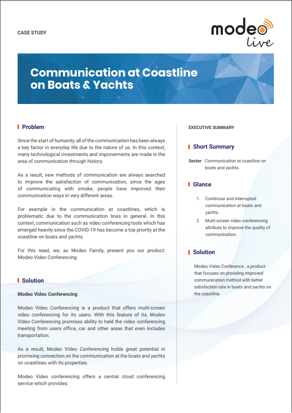CTech | Communication at Coastline on Boats and Yachts