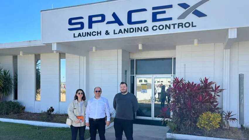 CTech | CTech officials visited SpaceX