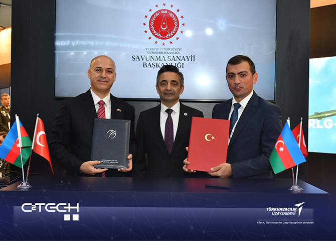 CTech | ADEX 2024 Fuarında CTech ve Azercosmos Arasında İş Birliği Mutabakatı İmzalandı