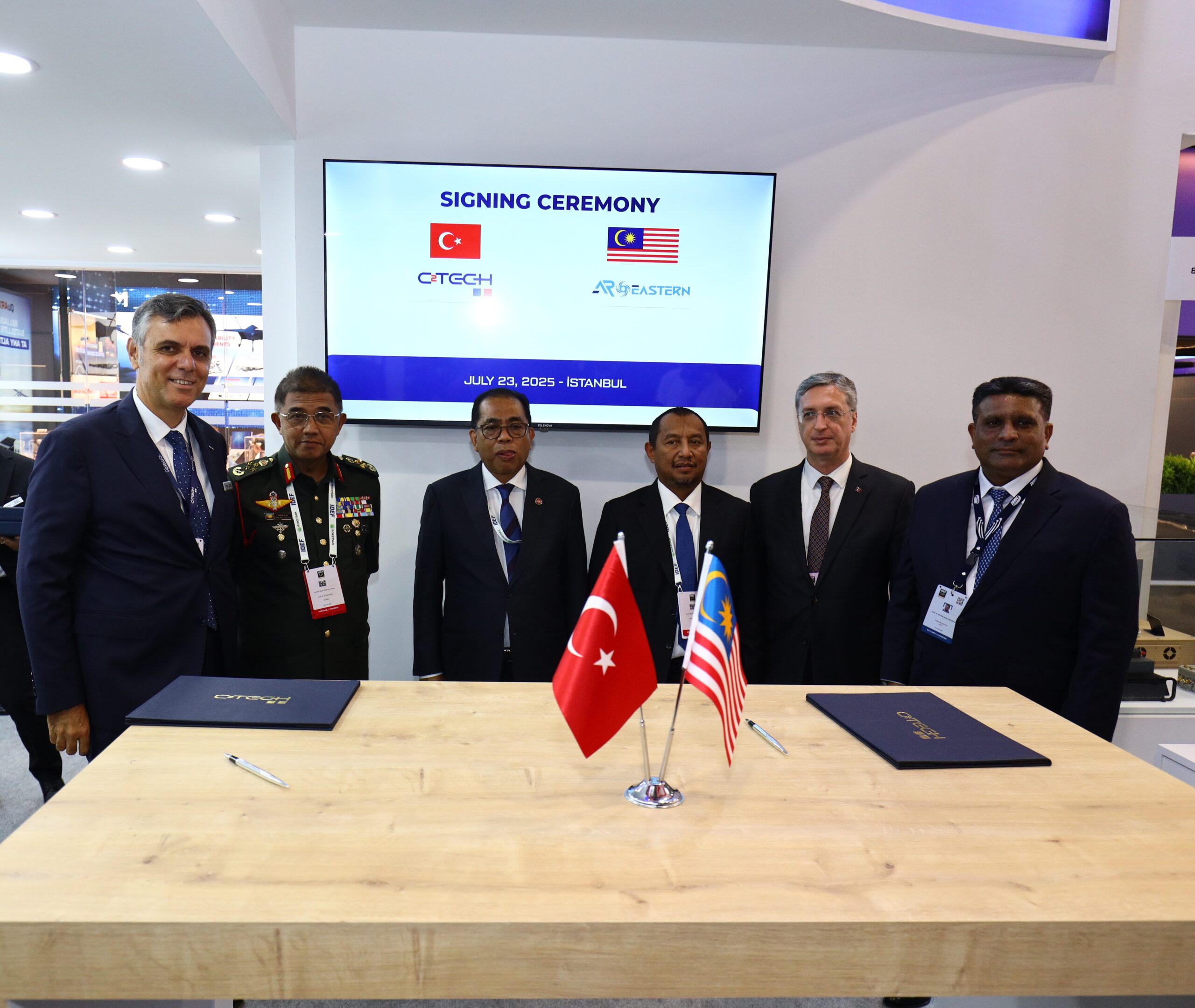 CTech | IDEF 2025’te AR Eastern ile İş Birliği Anlaşması İmzaladık!