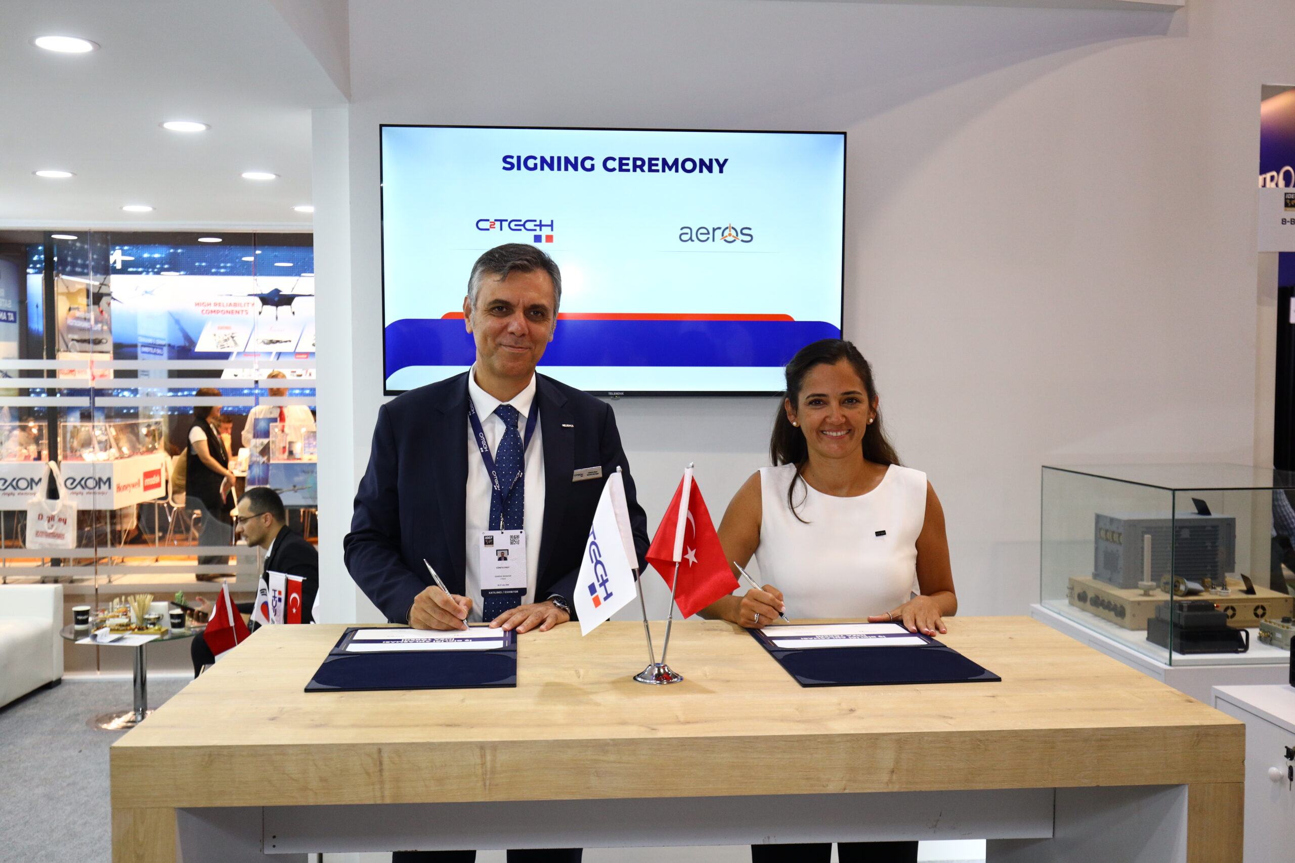 CTech | AEROS Havacılık ve Mühendislik ile İş Birliği Protokolü İmzaladık!