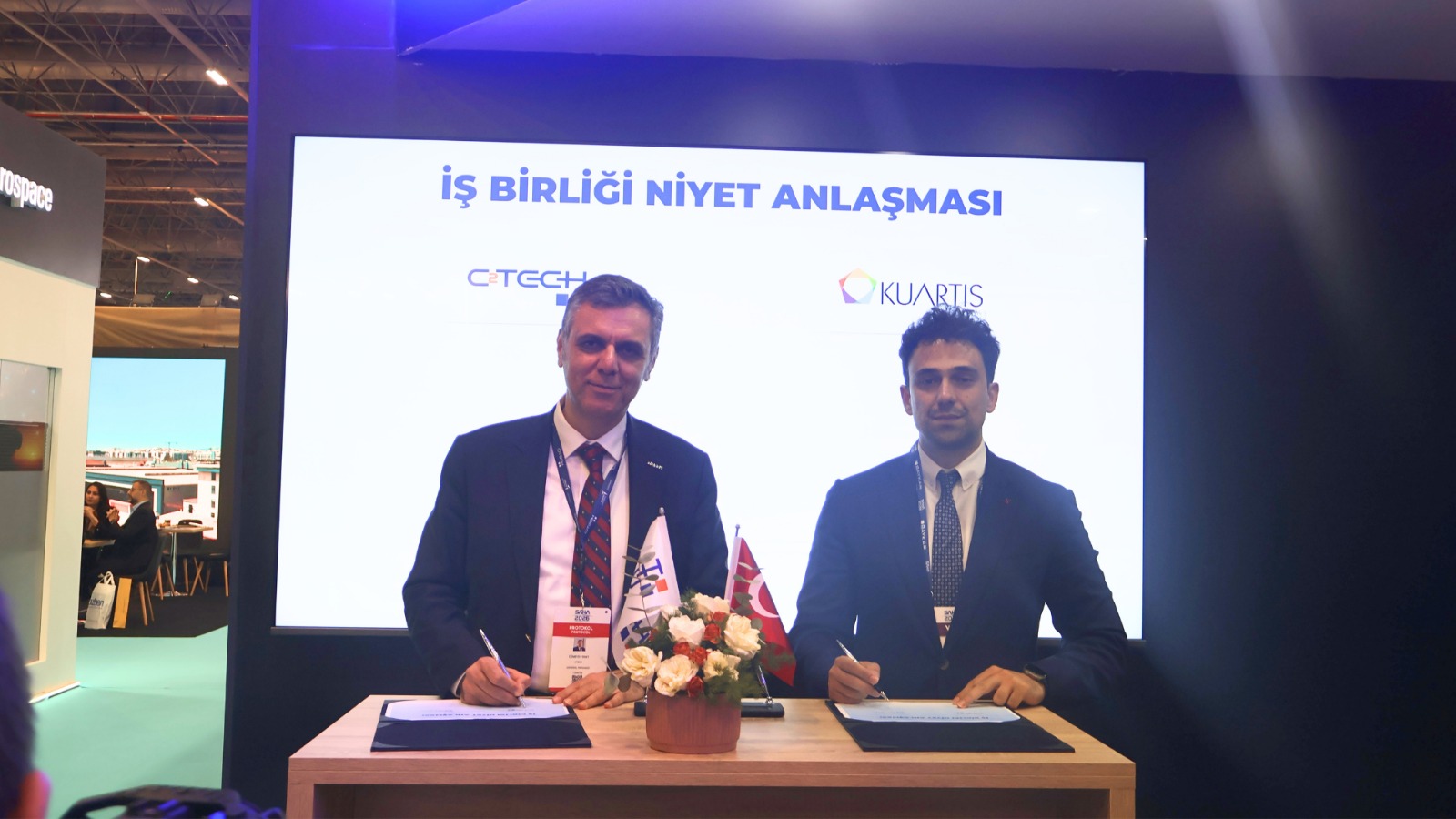 CTech | SAHA 2026'da Kuartis ile İş Birliği Niyet Anlaşması imzaladık