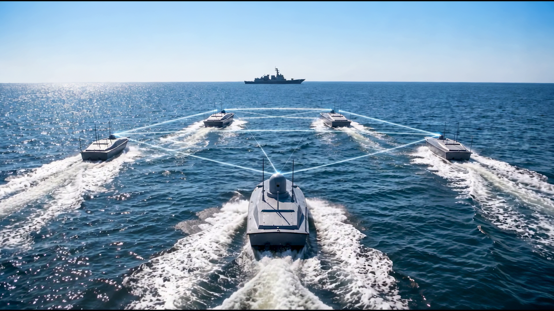 CTech | CTech Unveils Hybrid Communications Concept for Unmanned Surface Vehicle Swarms